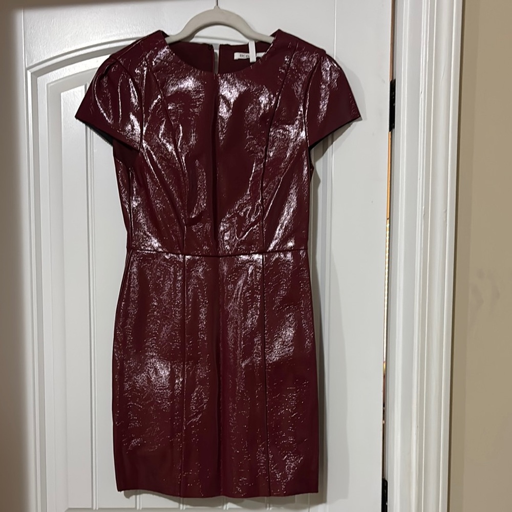 BCBGeneration Red Sheath Mini Dress